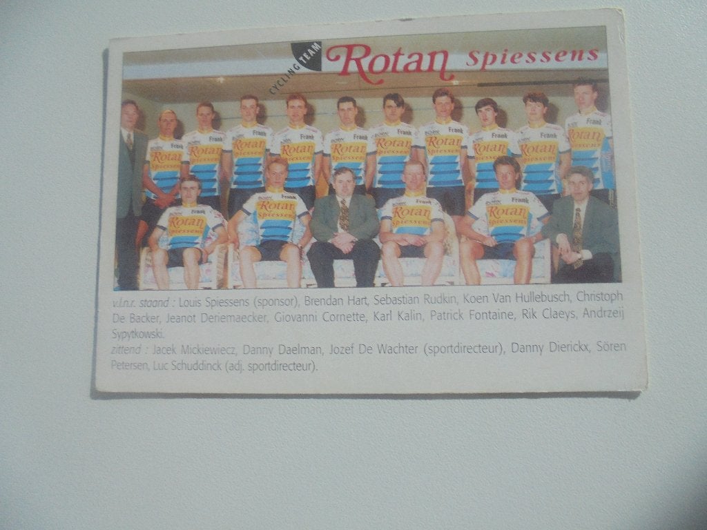wielerploeg - rotan spiessens, Ophalen of Verzenden, 1980 tot heden, Zo goed als nieuw, Foto