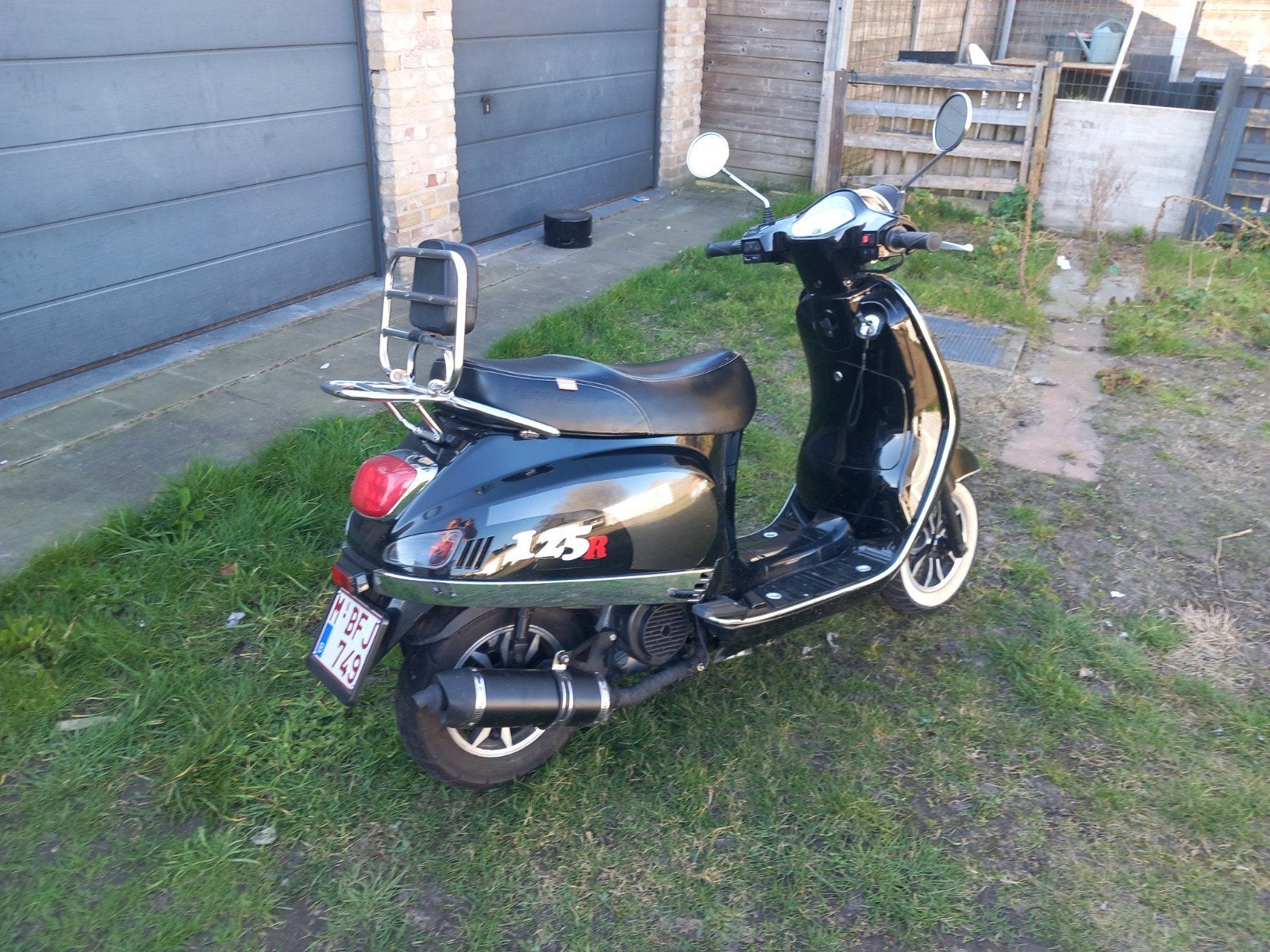 Scooter 125cc, Enlèvement