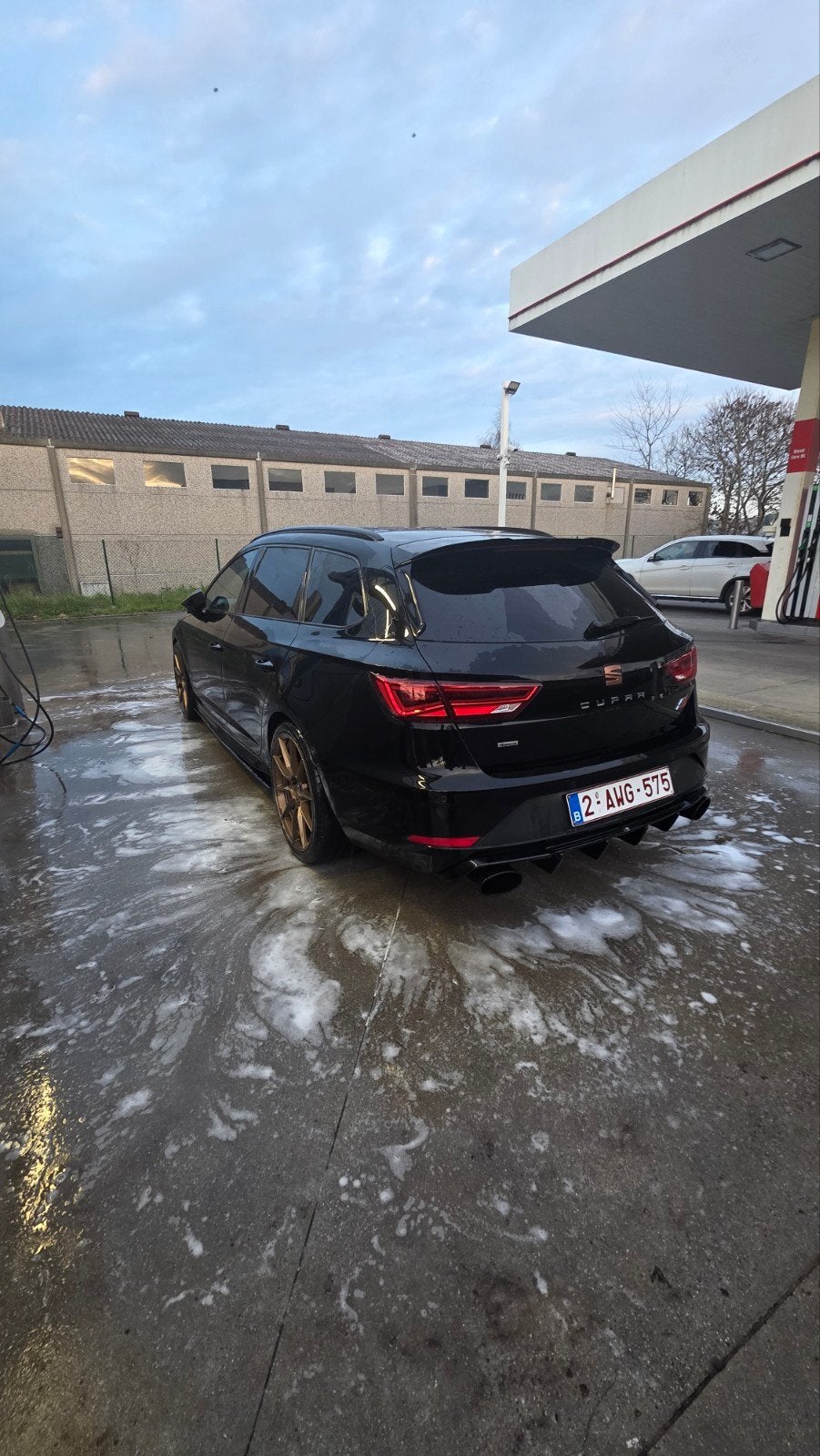 SEAT Leon Cupra 300 ST 4Drive – 2018 – 371pk, Auto's, Automaat, Keyless entry, Zwart, 4 cilinders