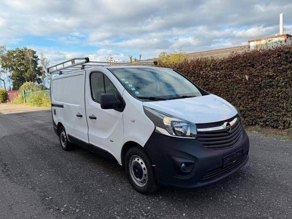 OPEL VIVARO / 1.6 D / 3 ZIT / AIRCO / 85000KM, Auto's, Voorwielaandrijving, Euro 5, Stof, Zwart