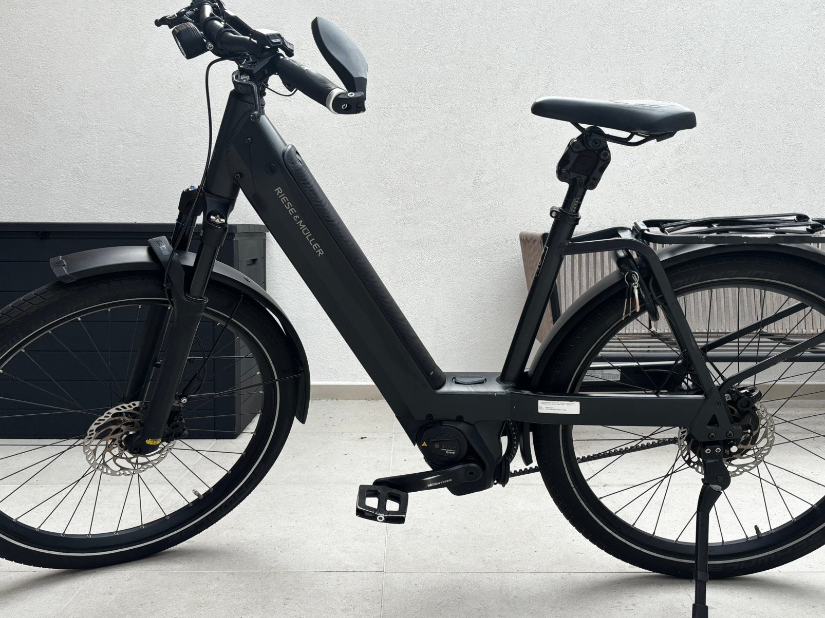 Riese & Müller Nevo4 Speed – 45 km/u – 750 Wh – 5.134 km, Fietsen en Brommers, Ophalen, Gebruikt, 50 km per accu of meer, Riese & Müller