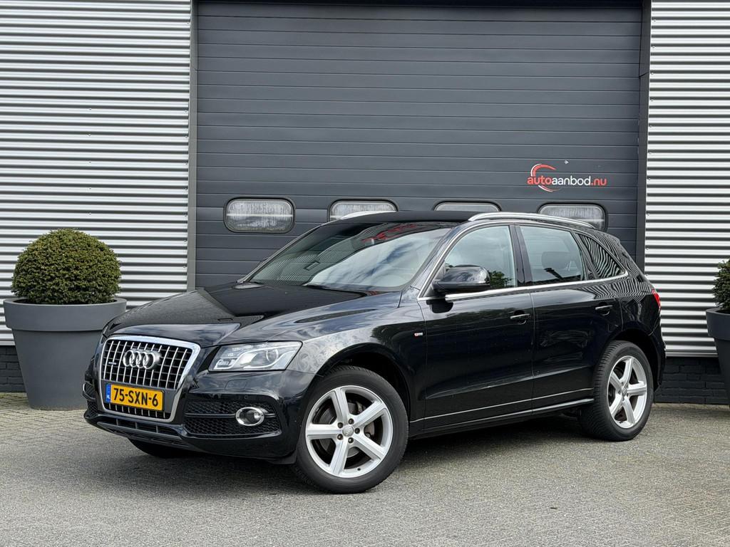 Audi Q5 2.0 TFSI quattro S-Line | Bang & Olufsen | Sportstoe, Auto's, Automaat, 4 cilinders, Leder en Stof, Zwart