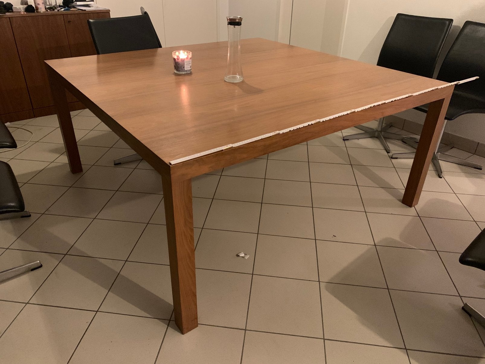 Table carrée, 150 à 200 cm, Cinq personnes ou plus, 150 à 200 cm, Carré