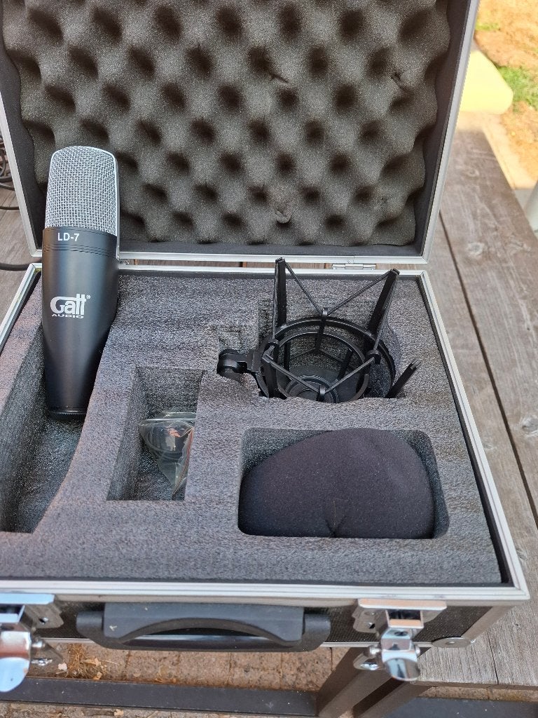 studiomicrofoon, Musique & Instruments, Microphones, Enlèvement, Comme neuf, Micro studio