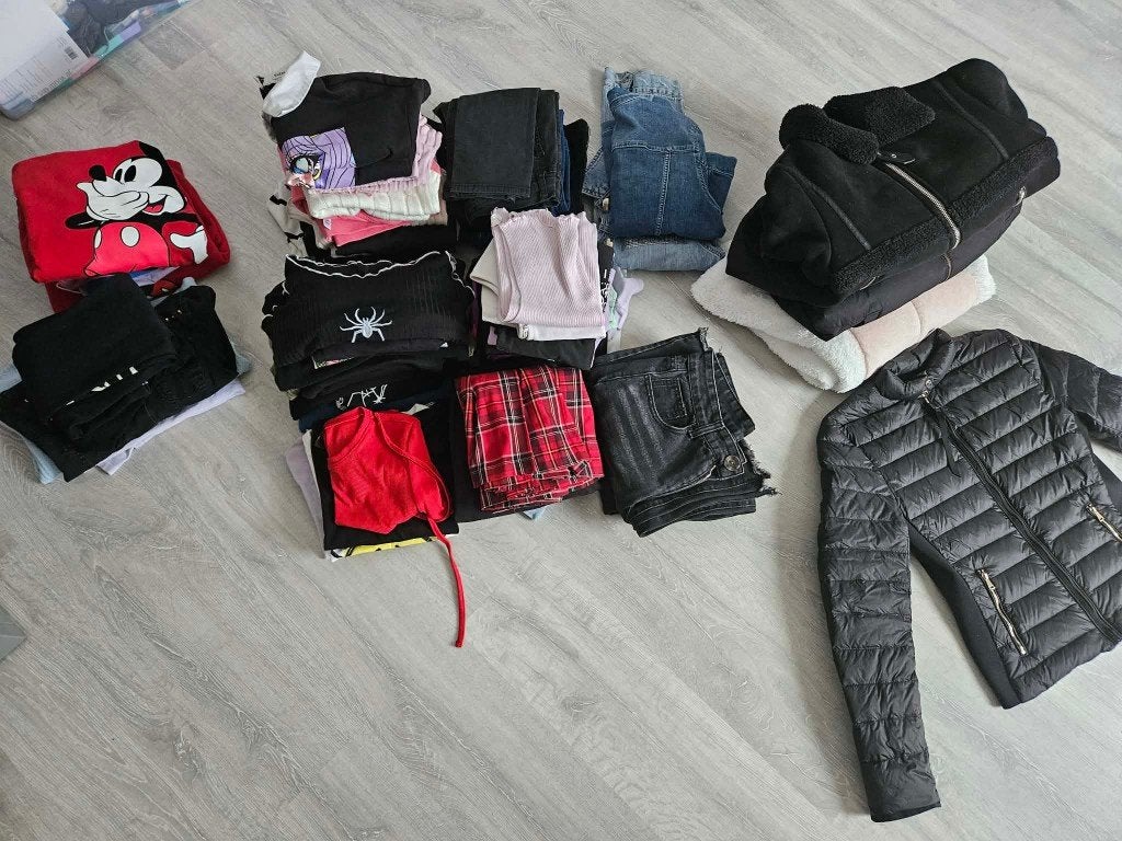 Lot de vêtements ,manteau,veste, etc... 13-14 ans, Enfants & Bébés, Enlèvement ou Envoi, H&M, Comme neuf, Fille