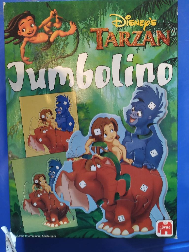 spel disney tarzan jumbolino, Kinderen en Baby's, Speelgoed | Educatief en Creatief, Ophalen of Verzenden