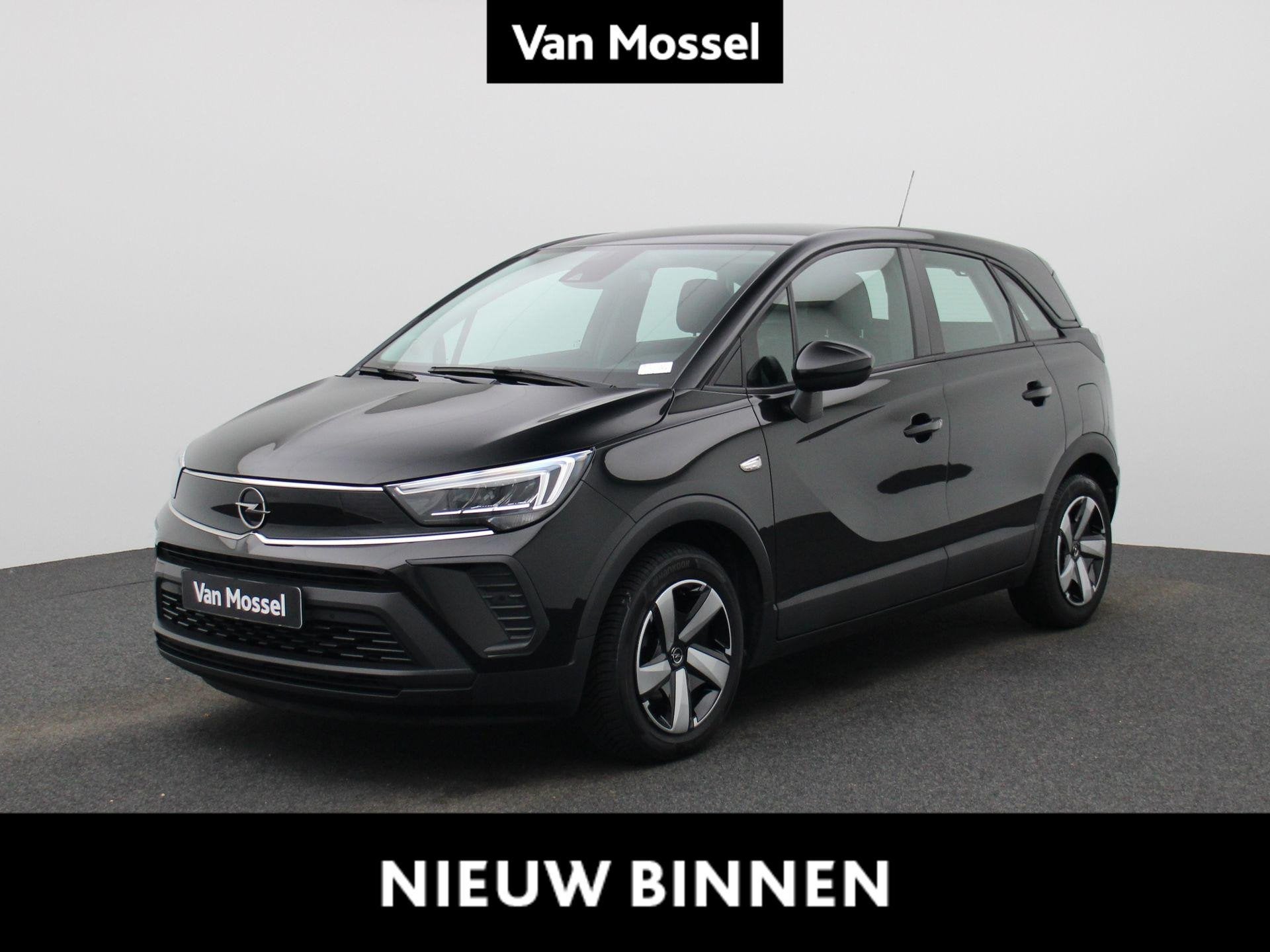 Opel Crossland 1.2 S/S Edition, Auto's, Stof, Gebruikt, Zwart, Zwart