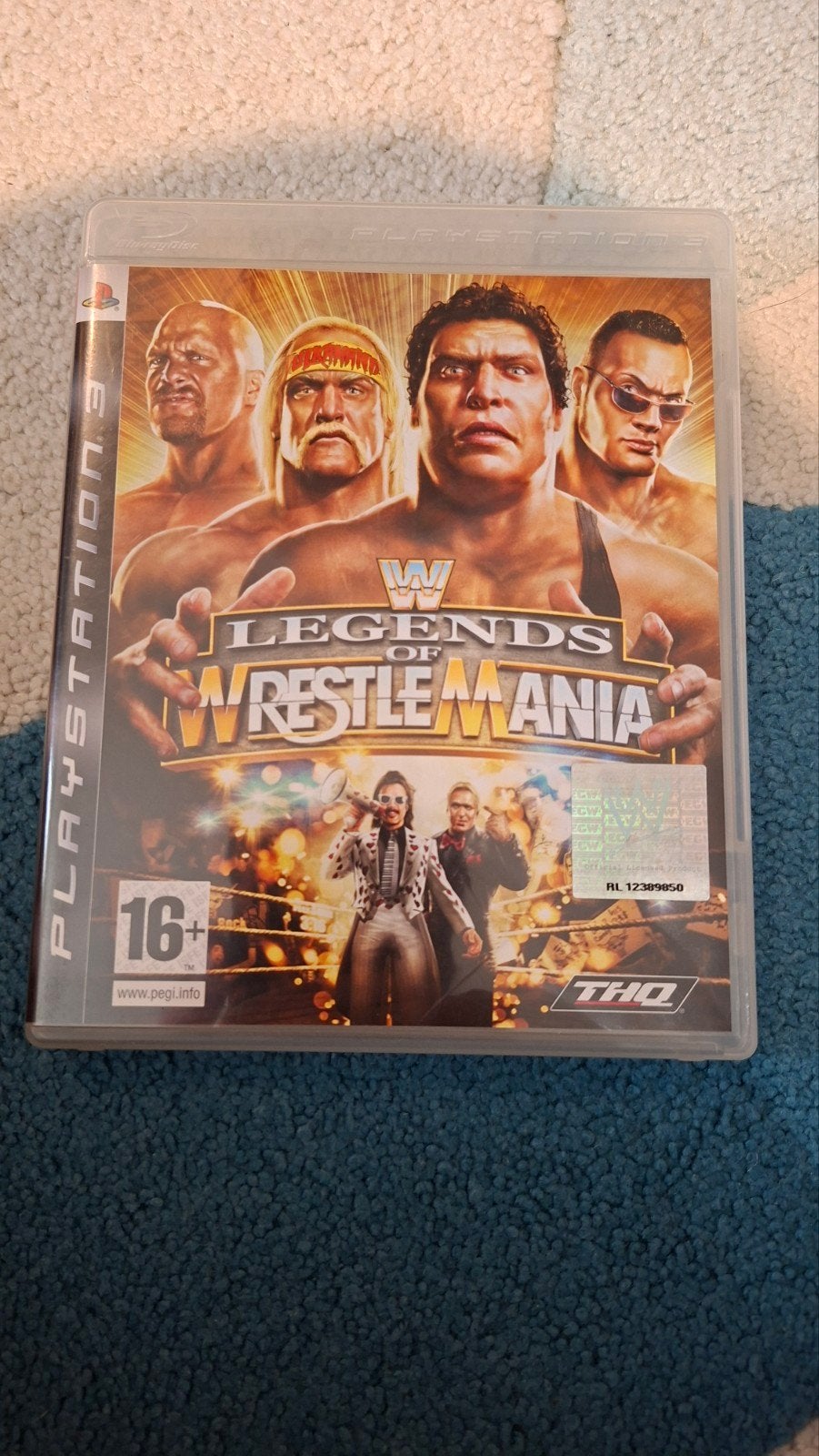 PS3 W Legend of Wrestle Mania, Combat, Comme neuf, À partir de 16 ans, Enlèvement