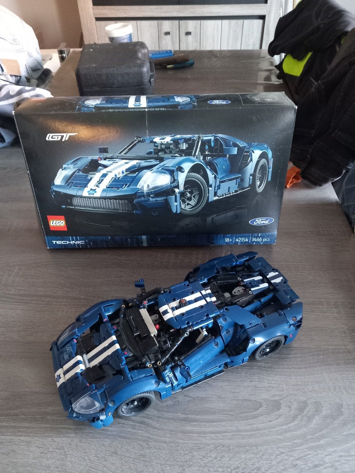 Lego Ford GT. Compleet . Boekje en doos aanwezig ., Ophalen of Verzenden, Compleet, Lego