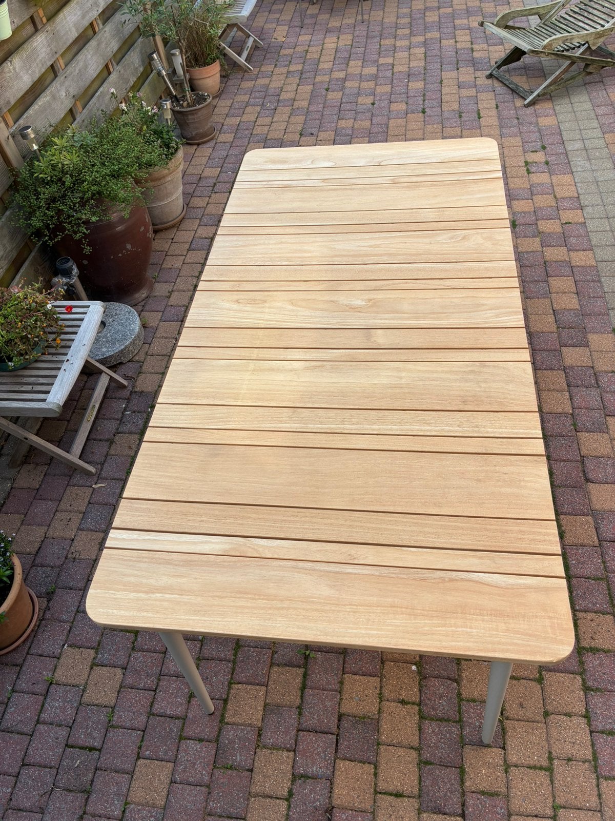Tuintafel Vincent Sheppard 180x90, Tuin en Terras, Ophalen, Nieuw, Rechthoekig, Teakhout