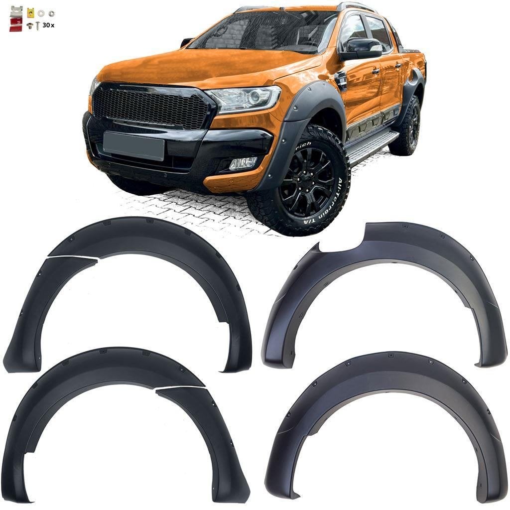 Spatbord Verbreders Wide Fender Flares Voor Ford Ranger T7, Envoi