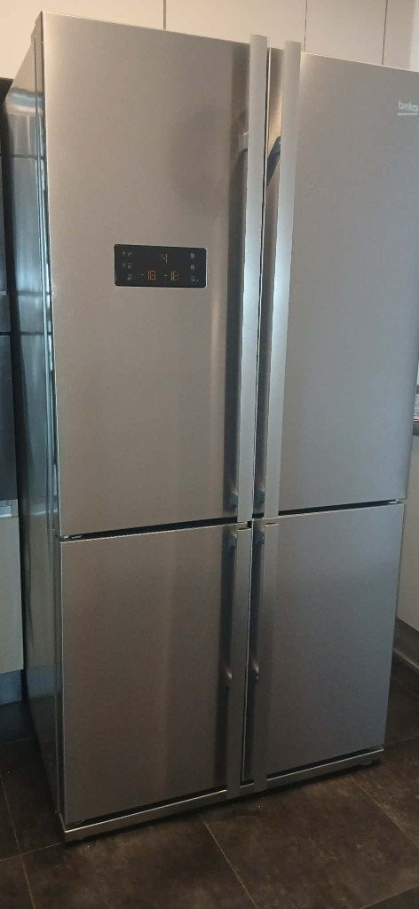 Frigo américain Beko, Avec compartiment congélateur, 160 cm ou plus, Enlèvement, Utilisé