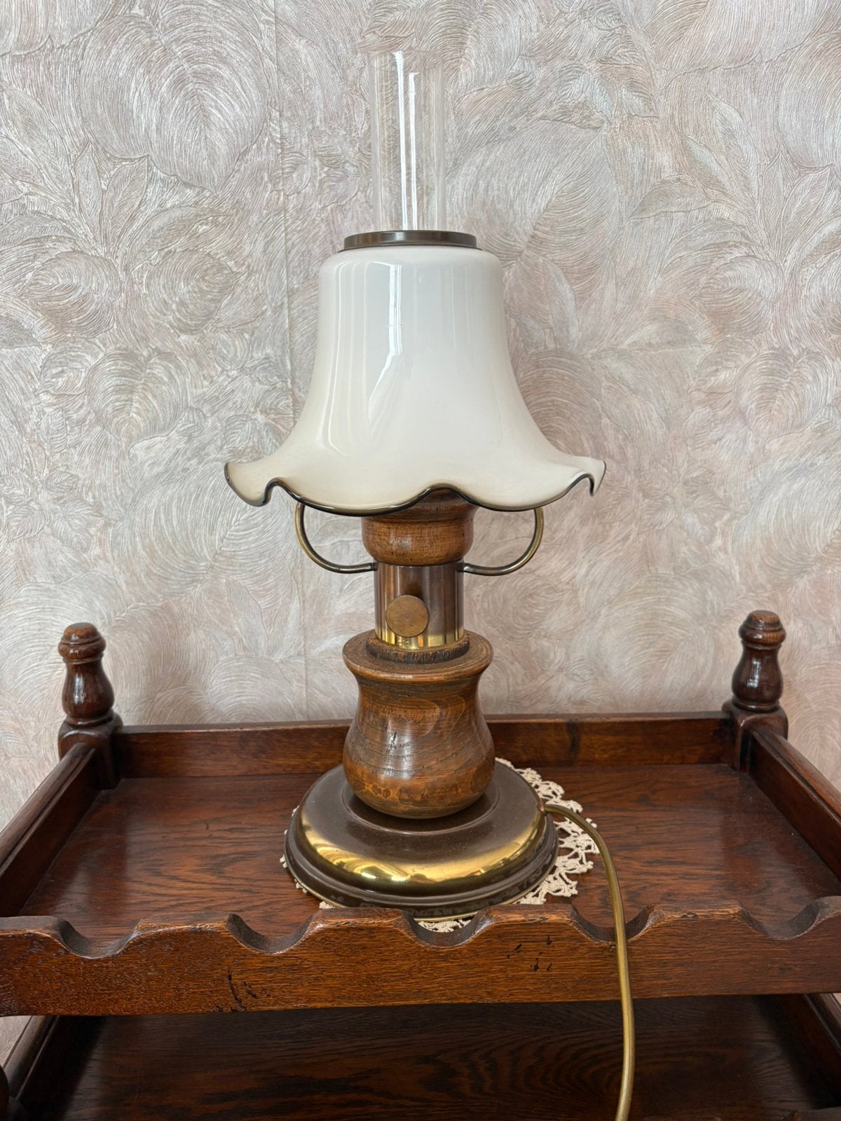 Vintage tafellamp, Ophalen