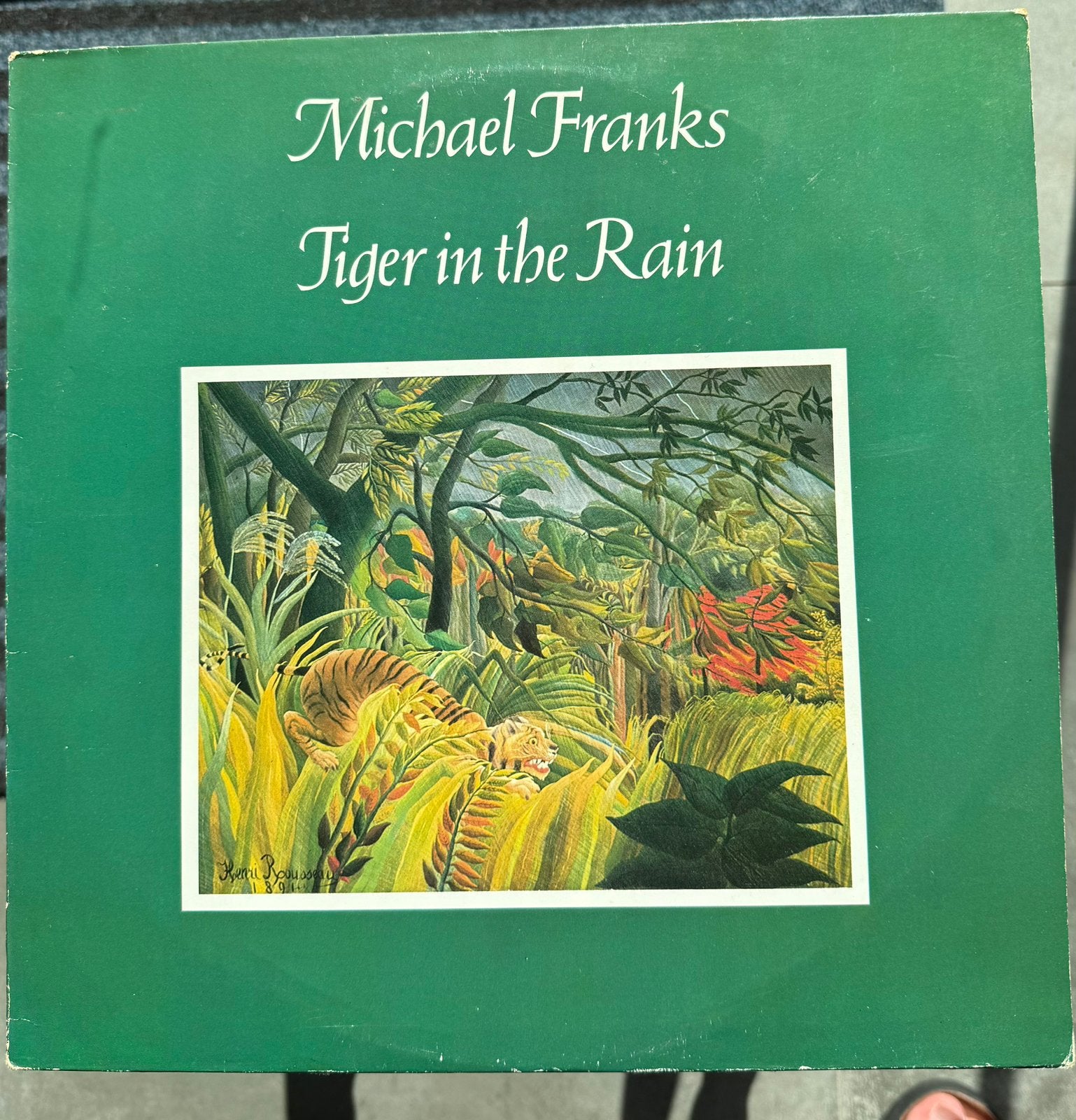 LP Michael Franks - Tiger in the rain, Cd's en Dvd's, Vinyl | Jazz en Blues, LP, Jazz-fusion, Ophalen of Verzenden, 12 inch