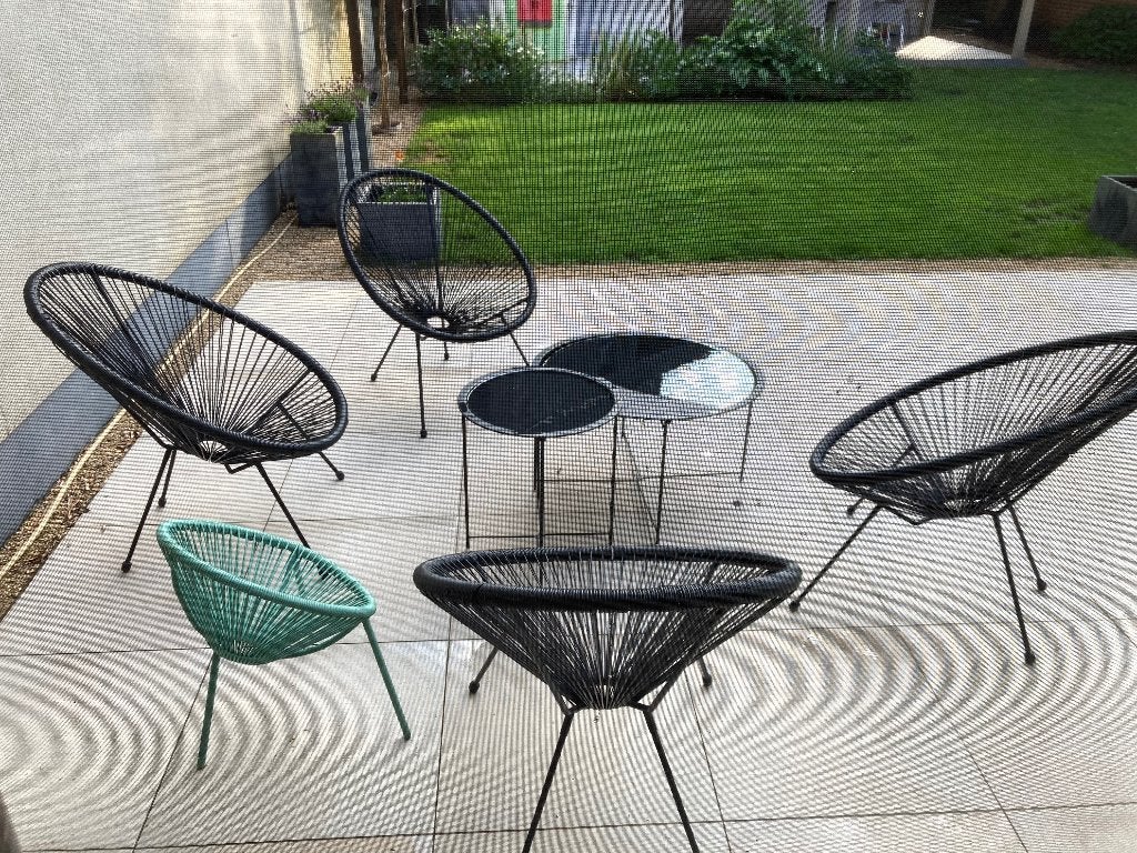 Loungestoelen, Ophalen, 4 zitplaatsen, Zo goed als nieuw, Loungeset