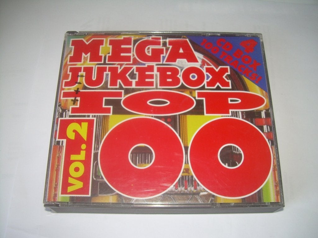 COFFRET DE 4 CD - MEGA JUKEBOX TOP 100 - VOL 2, CD & DVD, CD | Compilations, Enlèvement ou Envoi, Premier pressage, Comme neuf