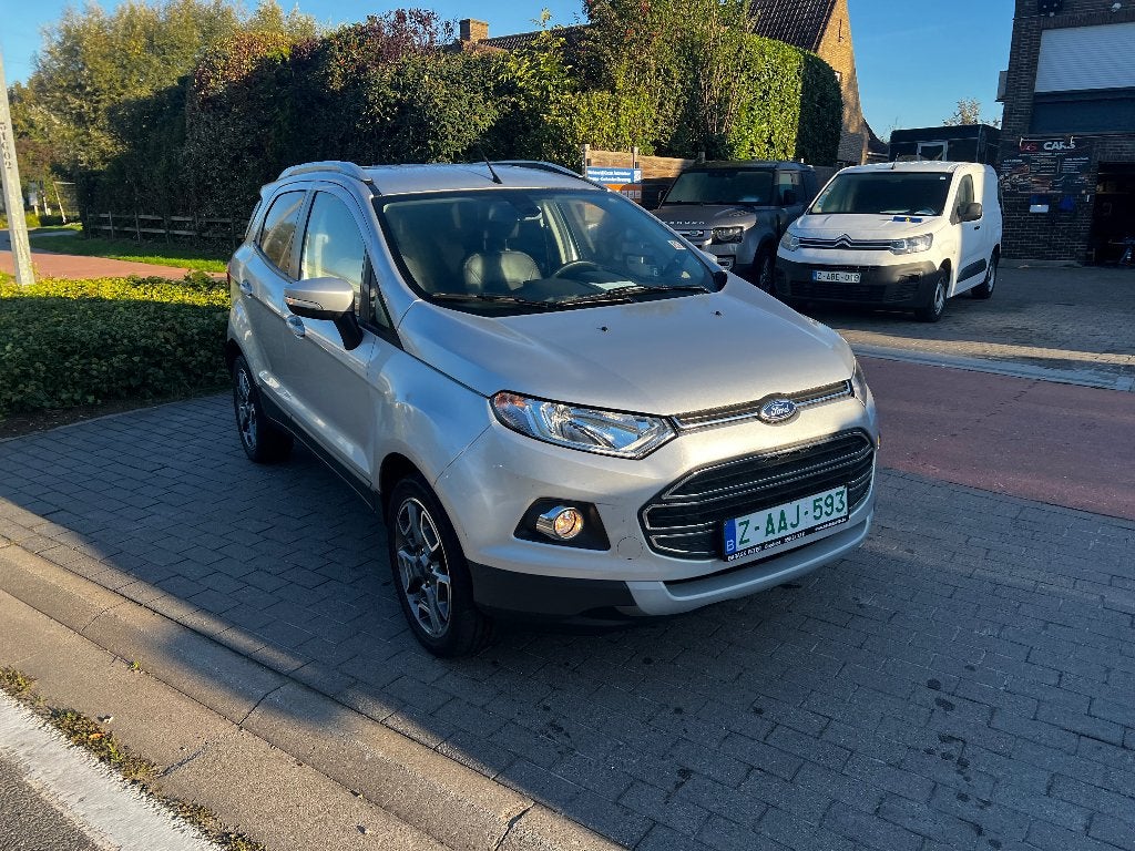 prachtige ford ecosport titanium uitvoering met 39900 km, Auto's, Voorwielaandrijving, Dealer onderhouden, Ecosport, Leder en Stof
