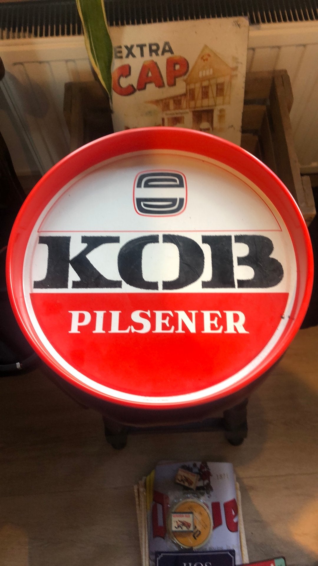 Bierplateau KOB Hert Ale Asse, Verzamelen, Ophalen, Zo goed als nieuw