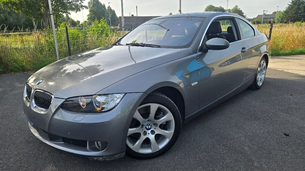 BMW 325 CI COUPE 6 CILINDER E92, Auto's, BMW, 4 zetels, Zwart, 2497 cc, Leder