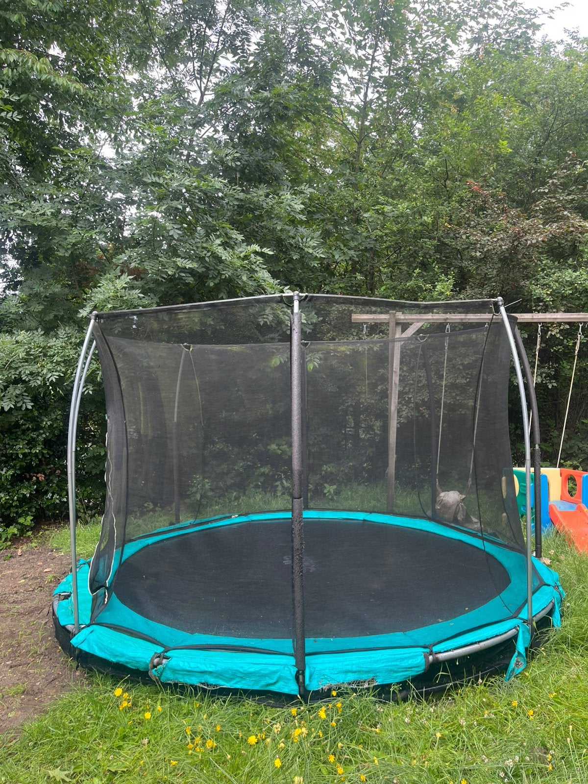 Trampoline enterré à venir démonter, Kinderen en Baby's, Ophalen, Zo goed als nieuw