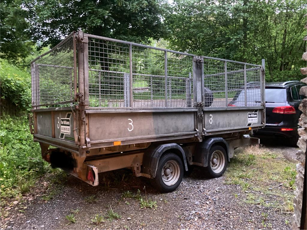 Benne ifor williams tt 3621 3500 kg, Enlèvement, Utilisé