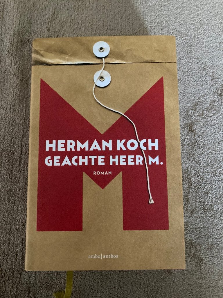 Boek : Geachte heer M., 2014, Herman Koch, 430 blz, Boeken, Ophalen of Verzenden, Zo goed als nieuw, Herman Koch