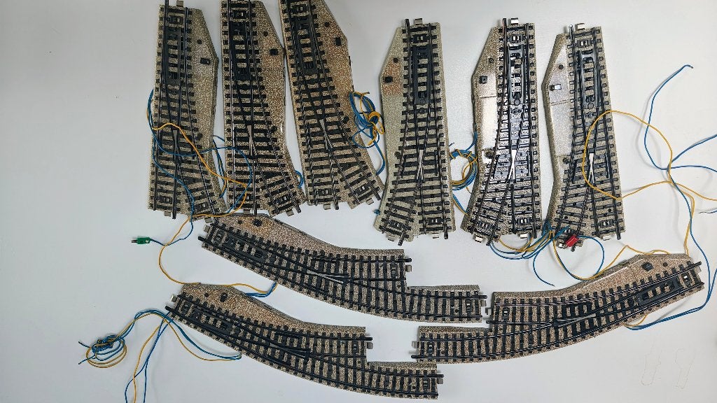 Lot d'aiguillage serie 5000 Marklin 9 pièces, Hobby & Loisirs créatifs, Trains miniatures | HO, Courant alternatif, Rails, Utilisé