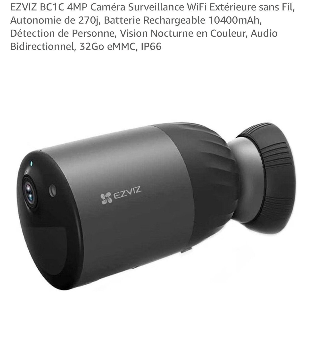 Lot complet EZVIZ – 11 caméras + station + 6 panneaux sol, Enlèvement, Utilisé