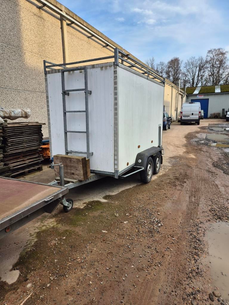 Gesloten aanhangwagen, Auto diversen, Aanhangers en Bagagewagens, Ophalen, Gebruikt