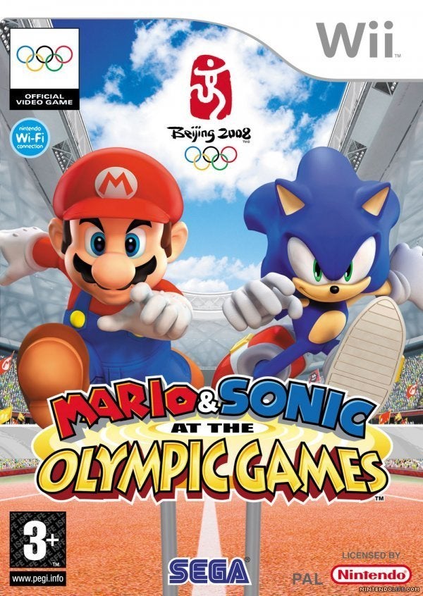 Mario and Sonic at the Olympic Games (sans livret), Consoles de jeu & Jeux vidéo, Enlèvement ou Envoi, 2 joueurs, Utilisé, À partir de 3 ans