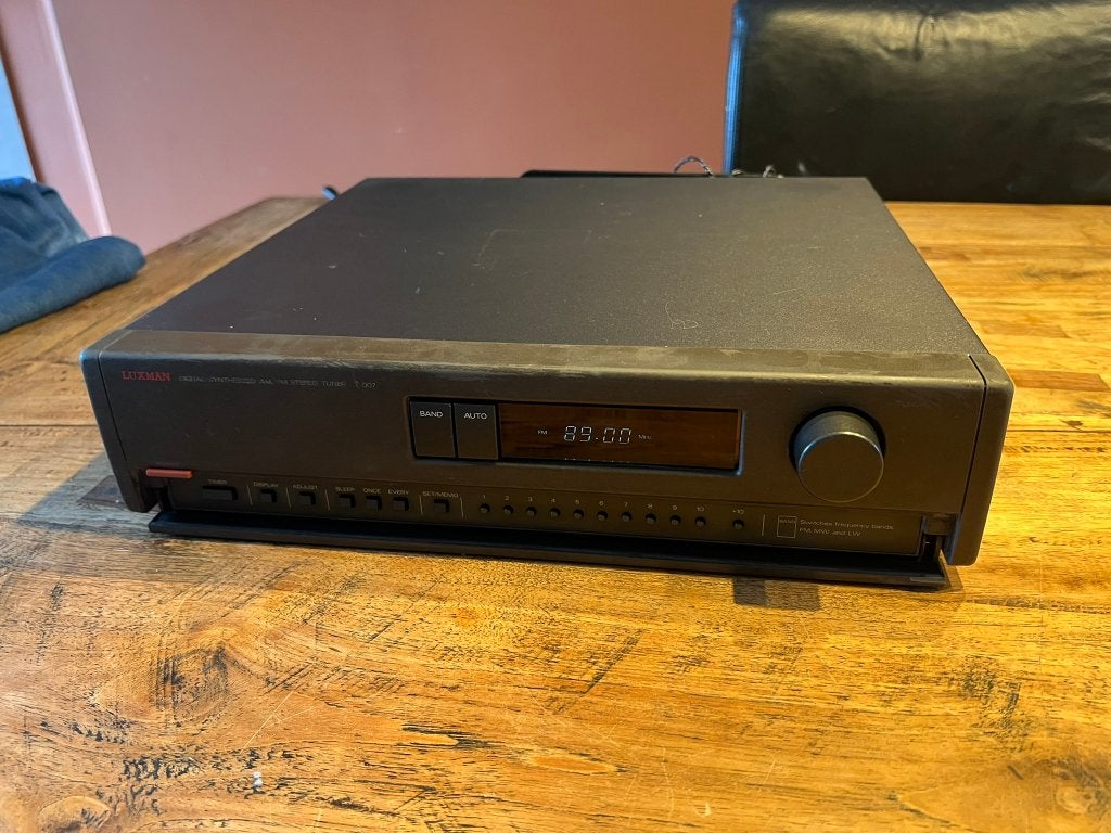 Tuner LUXMAN T-007, Enlèvement ou Envoi, Utilisé, Analogique