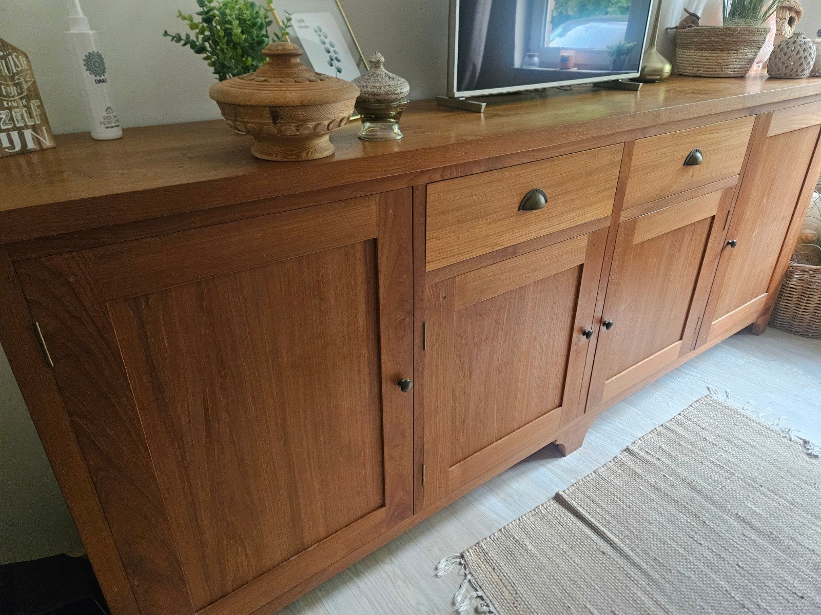 Teak dressoir, Huis en Inrichting, Kasten | Dressoirs, Ophalen