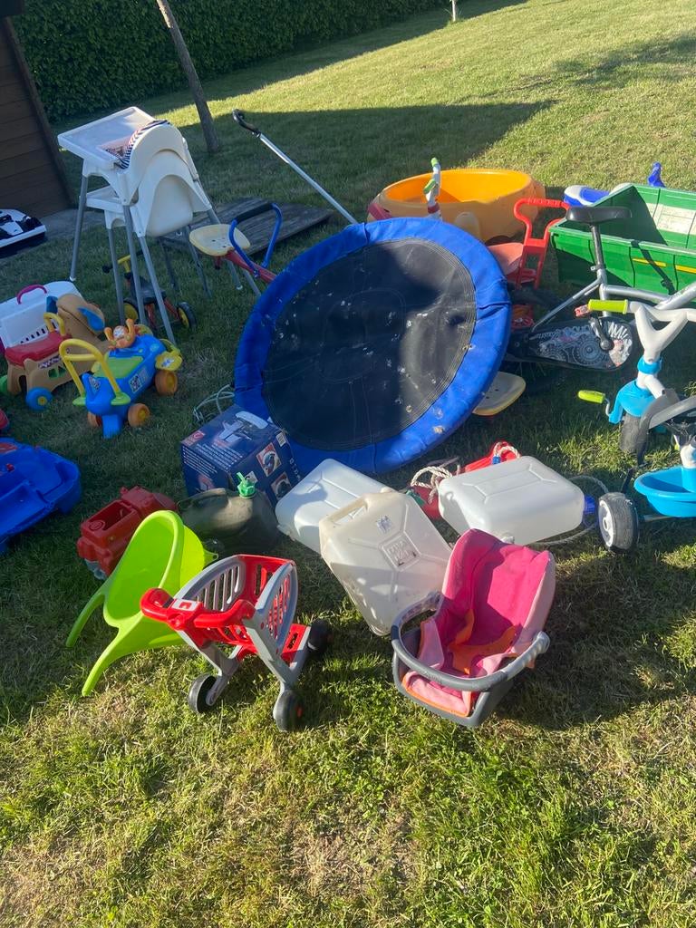 Buitenspellen + fietskar voor kinderen, Kinderen en Baby's, Ophalen, Gebruikt
