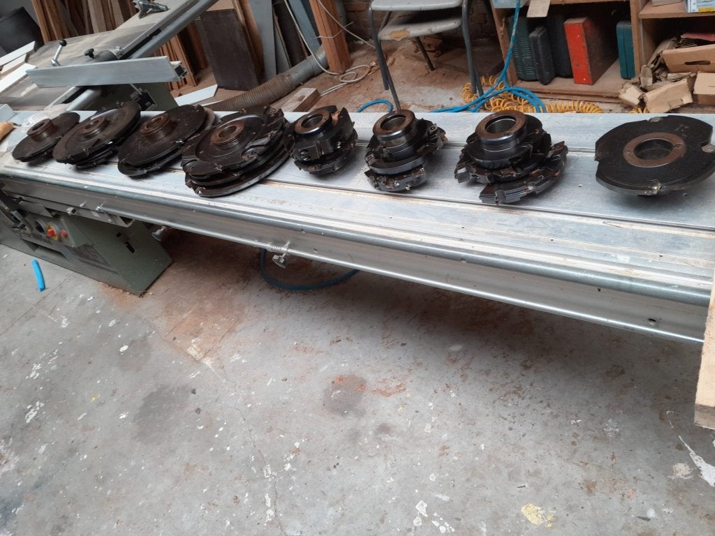 Raamfrezen, Ophalen