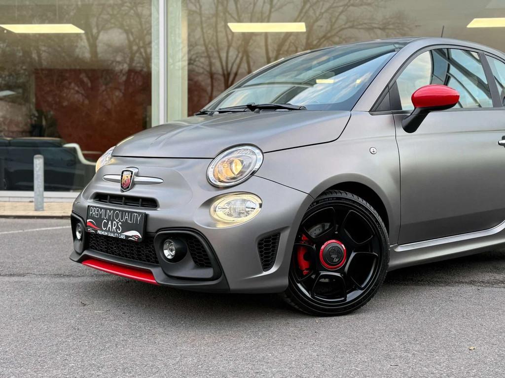 Abarth 595 Pista MAT GRIJS / CARPLAY / SABELT SEATS /, Auto's, 1140 kg, 4 zetels, Stof, Gebruikt