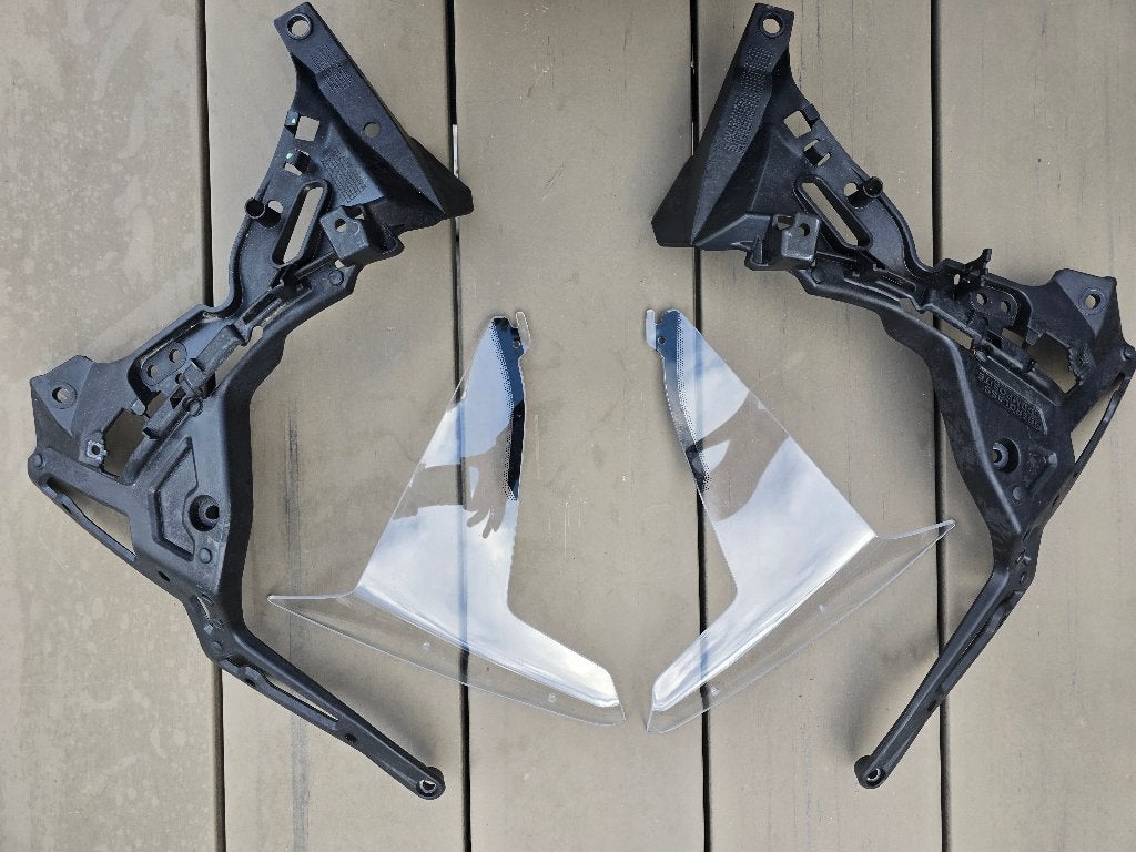 koplamp houders en glaswerk yamaha tenere 700, Enlèvement