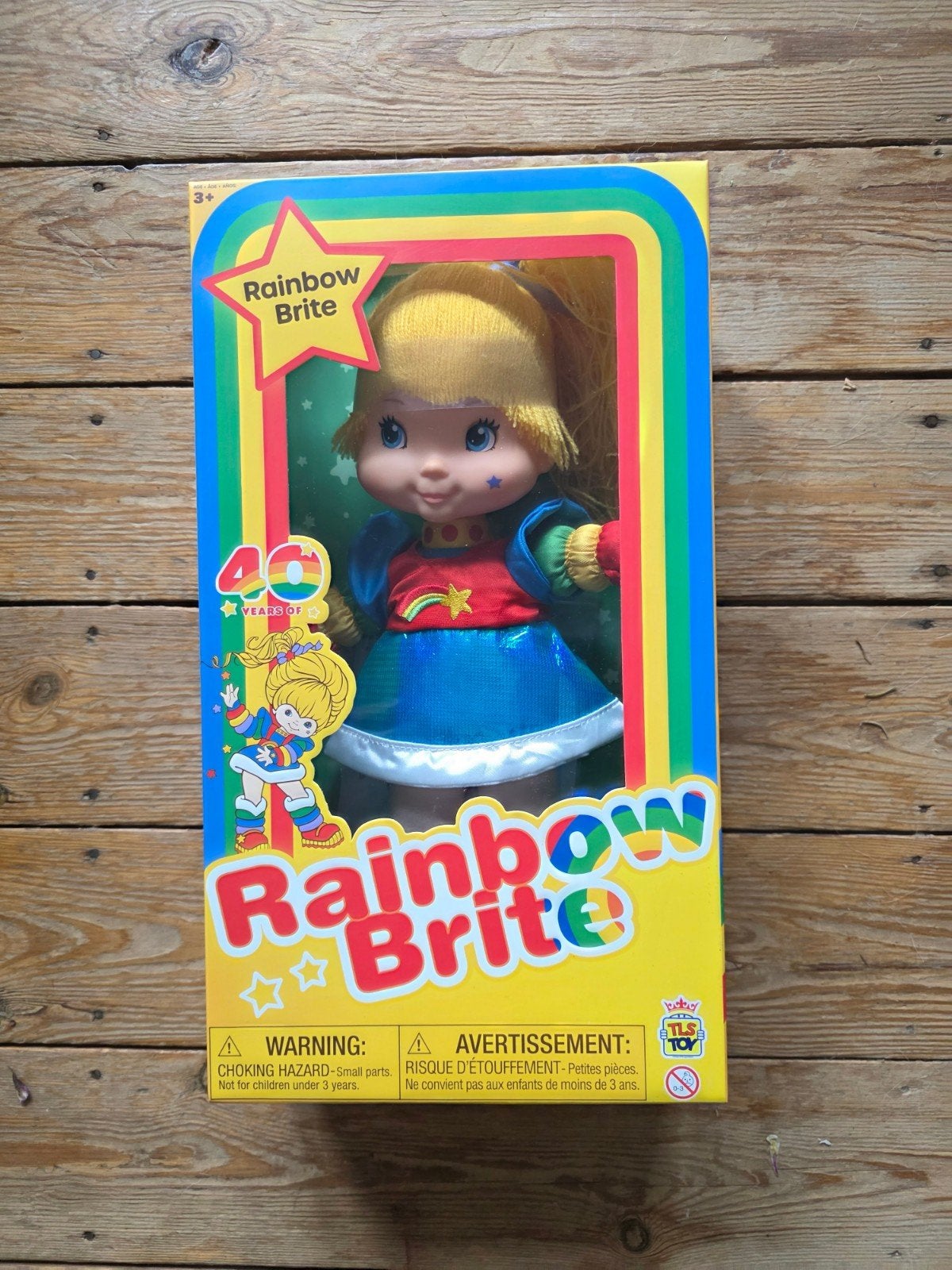 Rainbow Brite poupée Blondine. Toujours dans sa boîte d'orig, Poupée