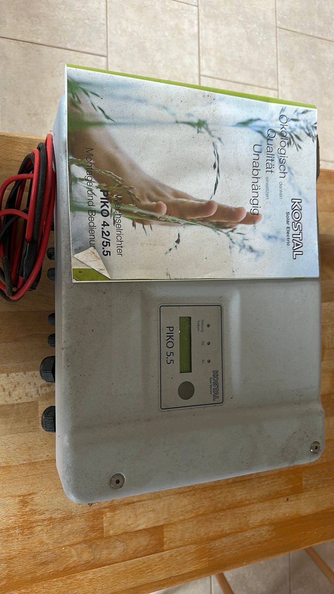 Onduleur KOSTAL PIKO 5.5 pr panneaux solaires jamais utilisé, Enlèvement, Comme neuf