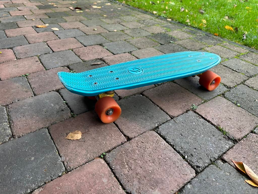 Skateboard klein model, Sport en Fitness, Ophalen, Zo goed als nieuw, Skateboard