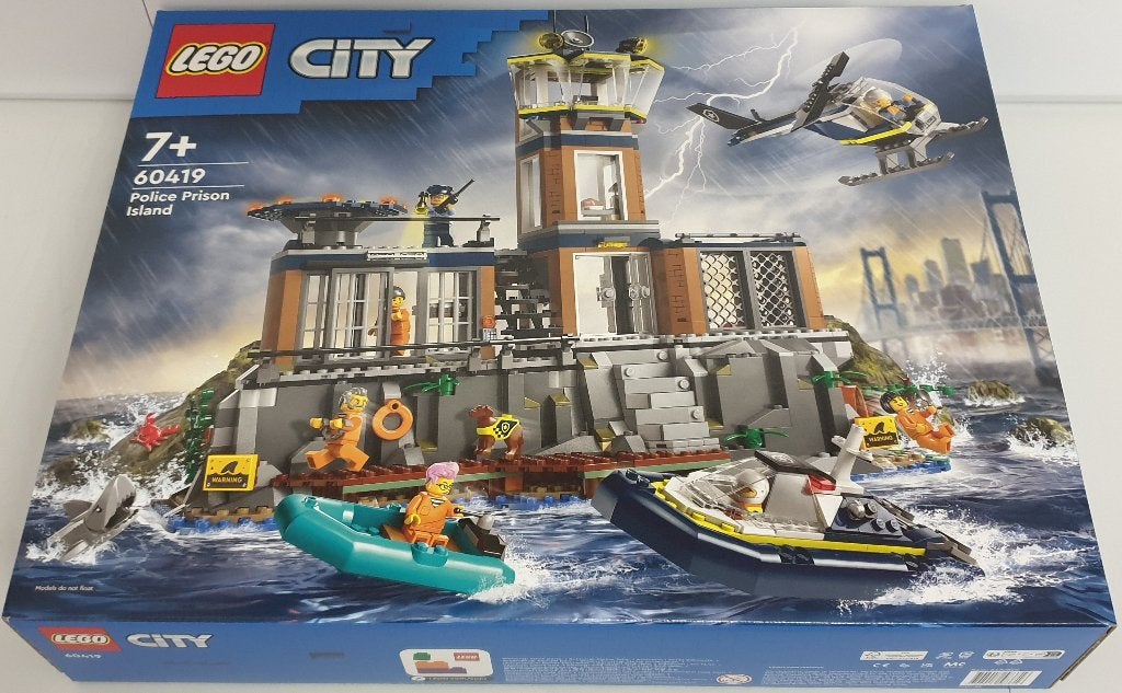 LEGO 60419 Politiegevangeniseiland - NIEUW & SEALED, City, Inclusief accessoires, Lego, Nieuw