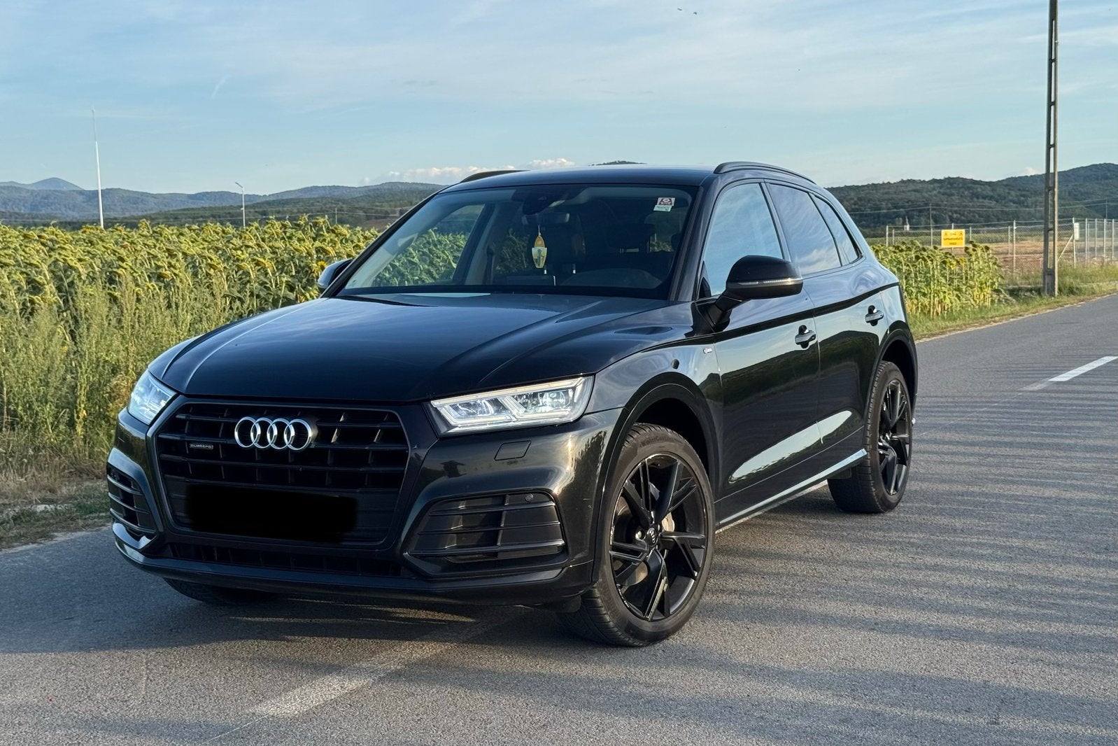Audi Q5 2.0TDi Quattro Sline 2019, Auto's, Audi, Automaat, Q5, Zwart, Diesel