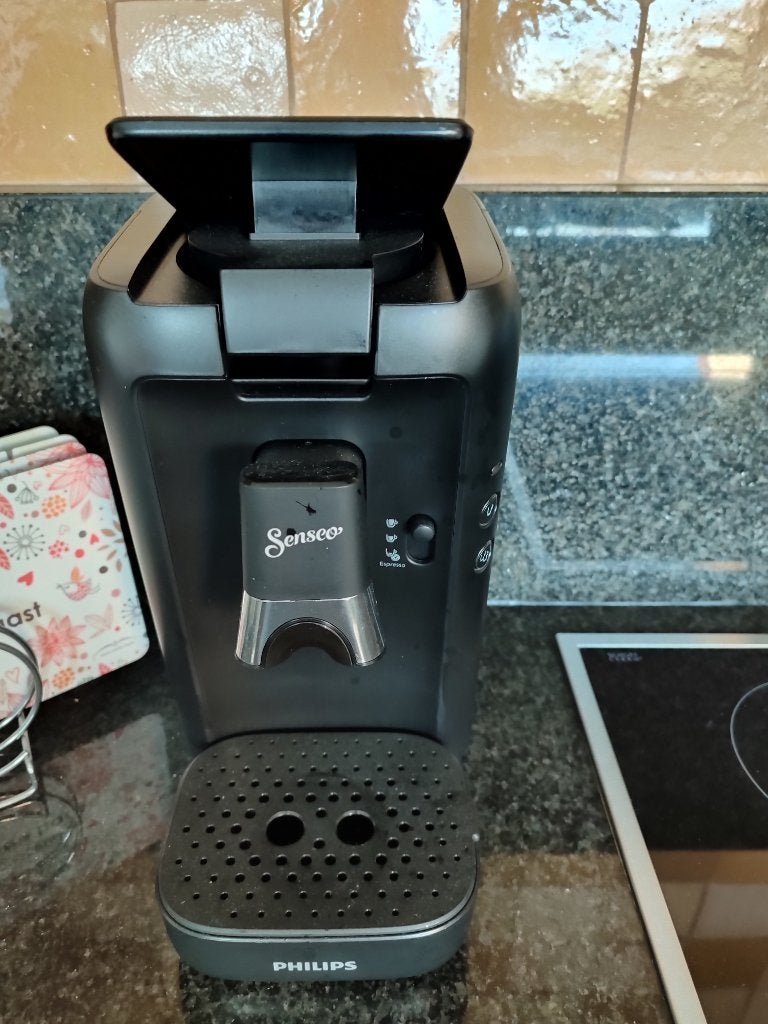 Koffiezet apparaat, Ophalen