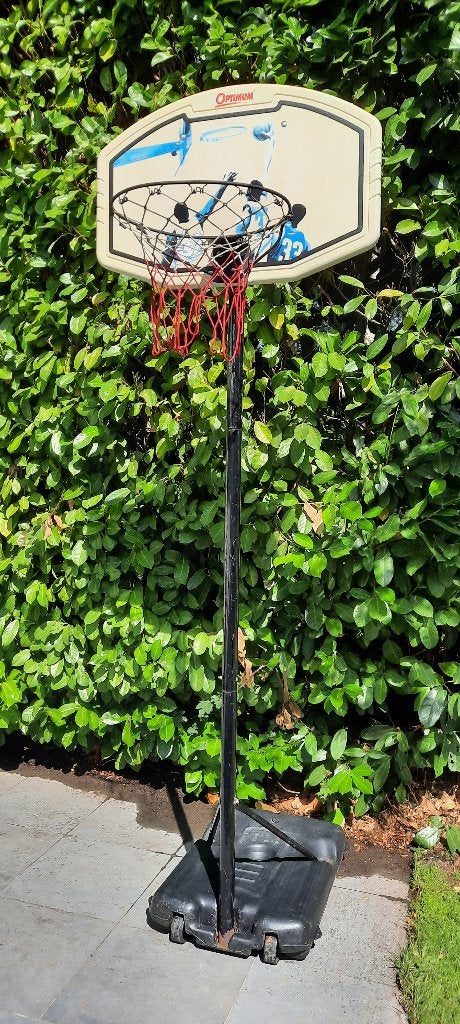 Basketbalring op voet, Sport en Fitness, Basketbal, Ophalen, Gebruikt, Ring, Bord of Paal