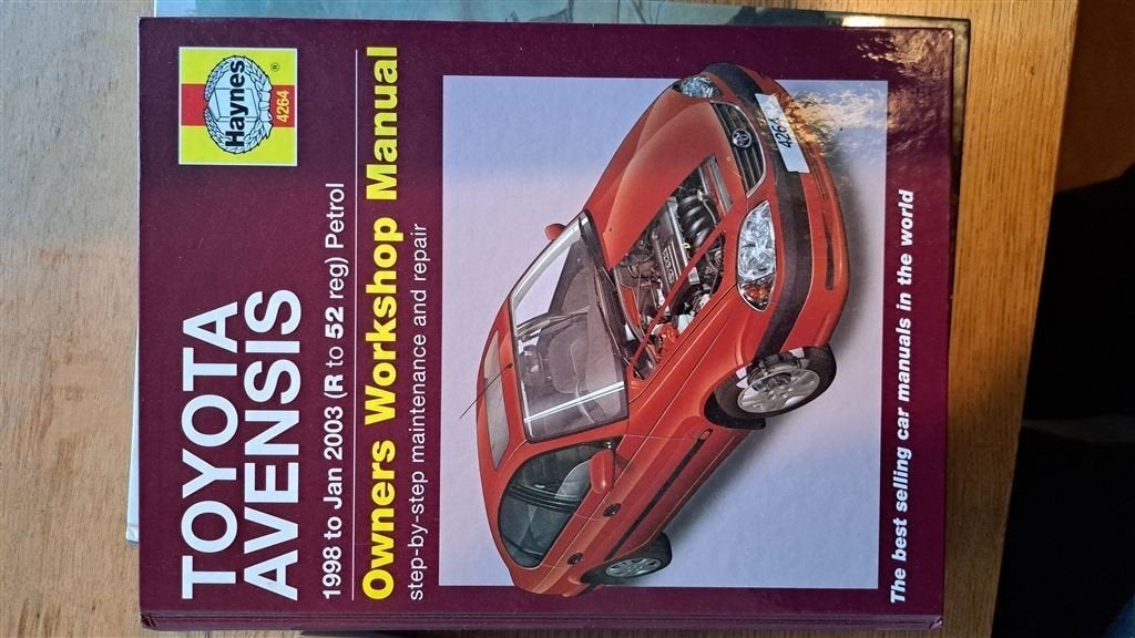 Boeken toyota avensis werkplaatshandboek model 2000, Ophalen of Verzenden