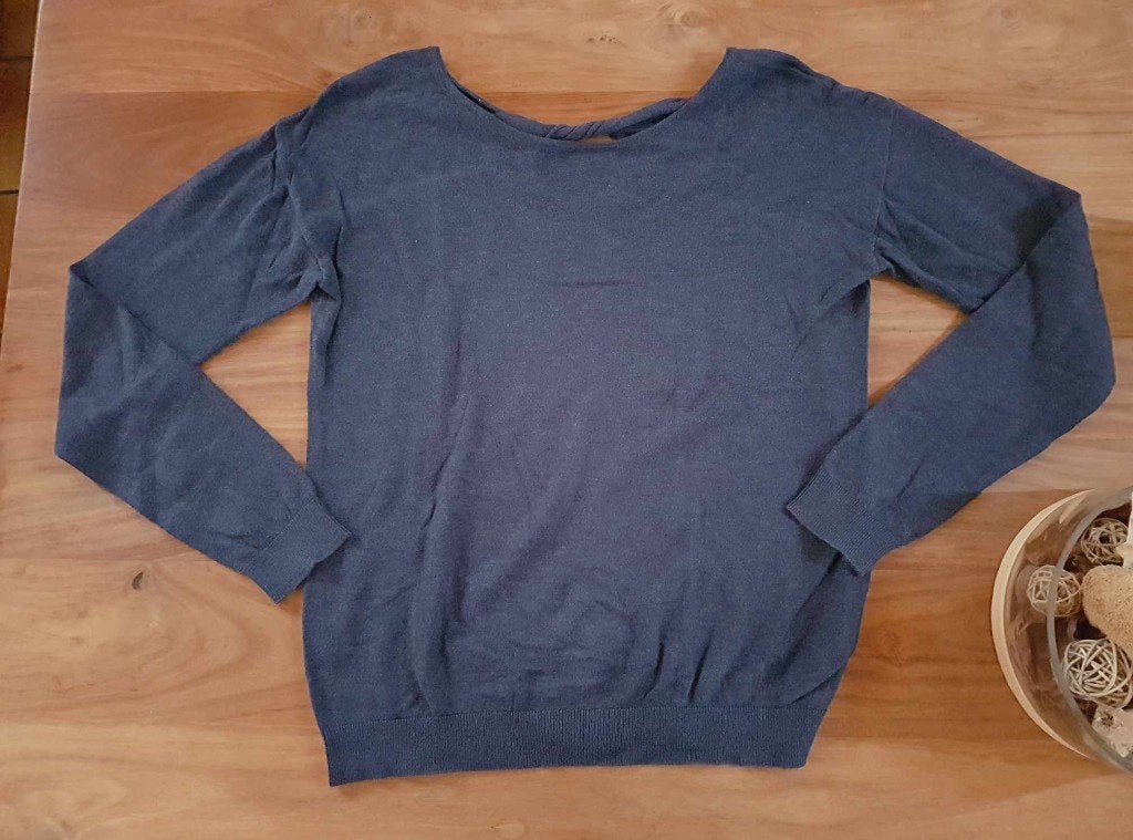 Pull PROMOD bleu foncé taille M, Vêtements | Femmes, Pulls & Gilets, Taille 38/40 (M), Enlèvement ou Envoi, Promod, Porté