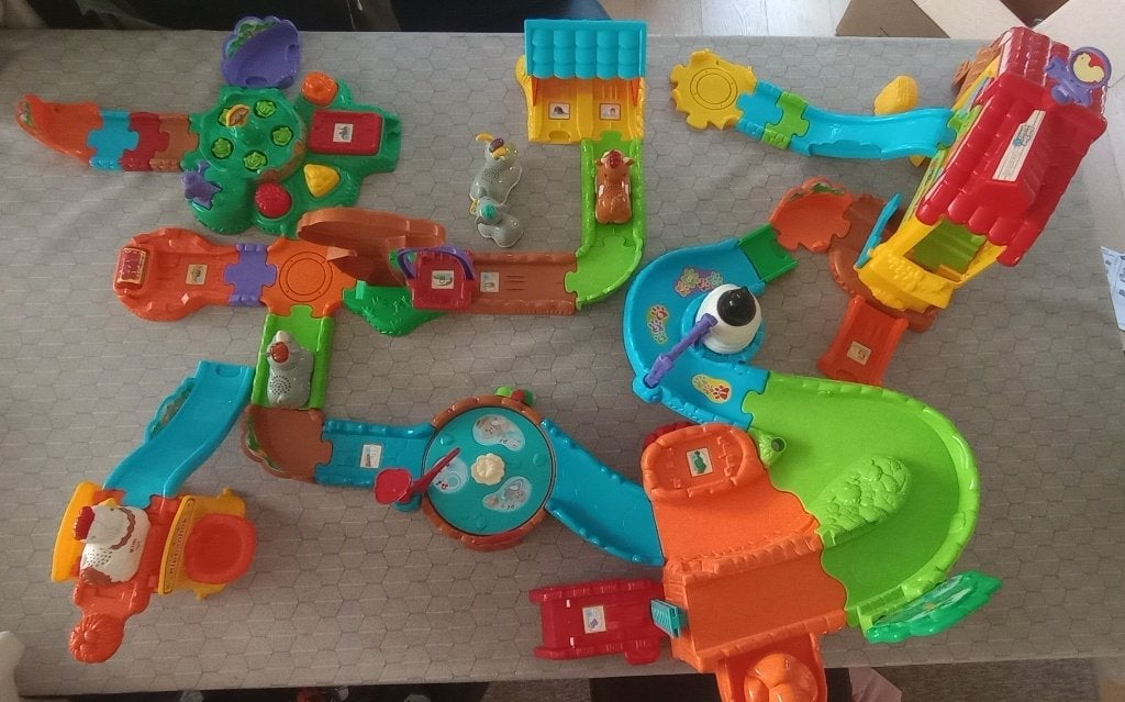 Zoef zoef dieren boerderij VTech, Kinderen en Baby's, Speelgoed | Vtech, Ophalen, Gebruikt, 2 tot 4 jaar
