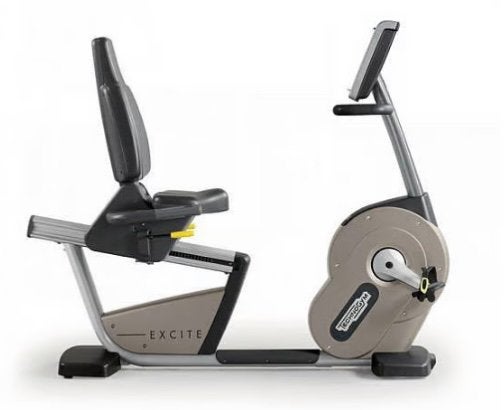 TECHNOGYM EXCITE RECUMBENT BIKE HOMETRAINER, Ophalen of Verzenden, Gebruikt