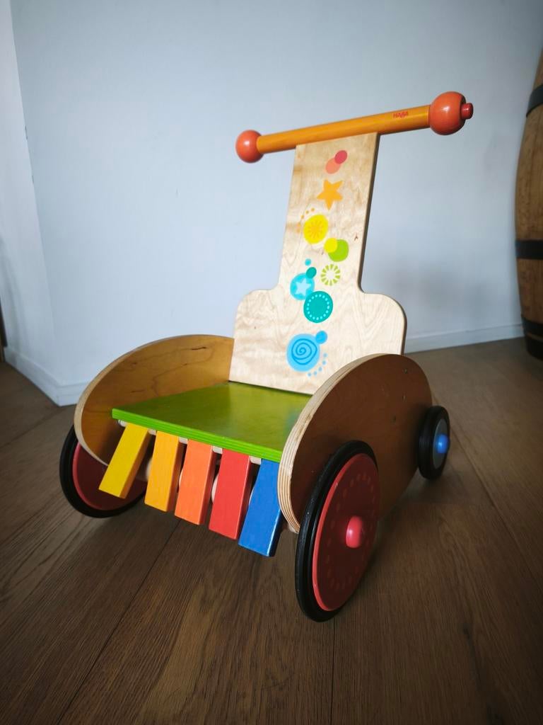 Trotteur en bois HABA, Enlèvement