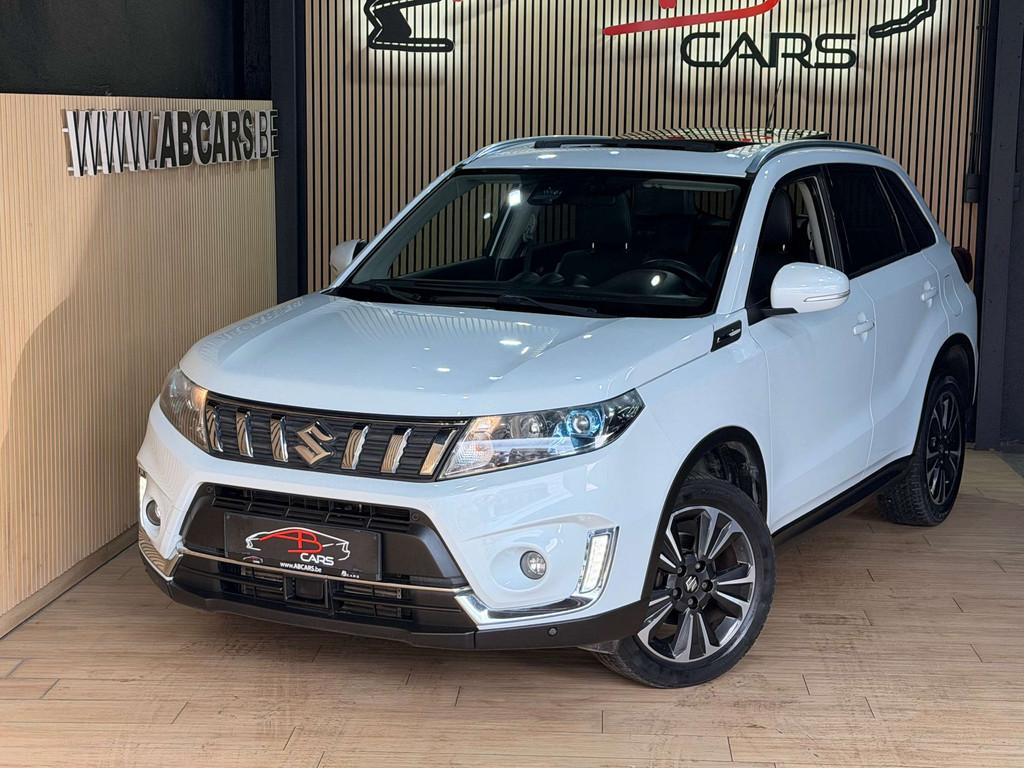 Suzuki Vitara 1.4 Turbo * GARANTIE 12 MOIS * 1ER PROP *, Auto's, Gebruikt, 4 cilinders, USB, Wit