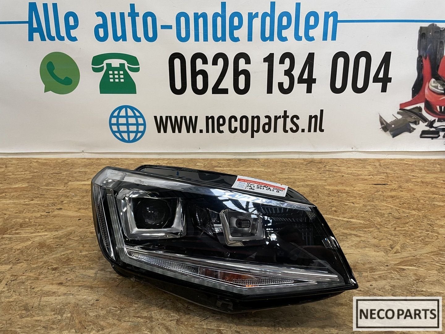 VW CADDY 2K 2K5 FACELIFT XENON LED KOPLAMP 2K1941032B, Autos : Pièces & Accessoires, Volkswagen, -, Utilisé, -